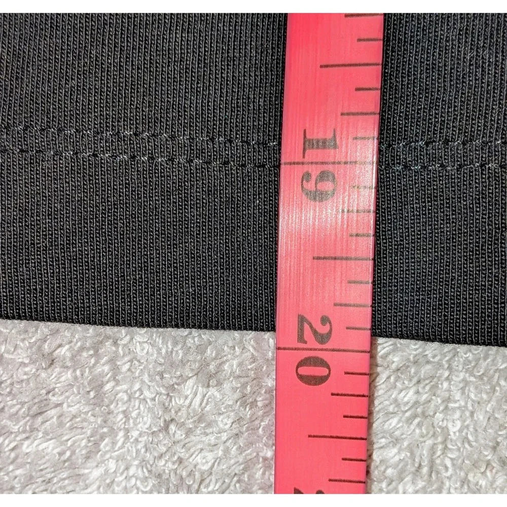 Madewell Black Puff Sleeve Top‎ XXS Crew Neck 3/4 Sleeve NWT $60